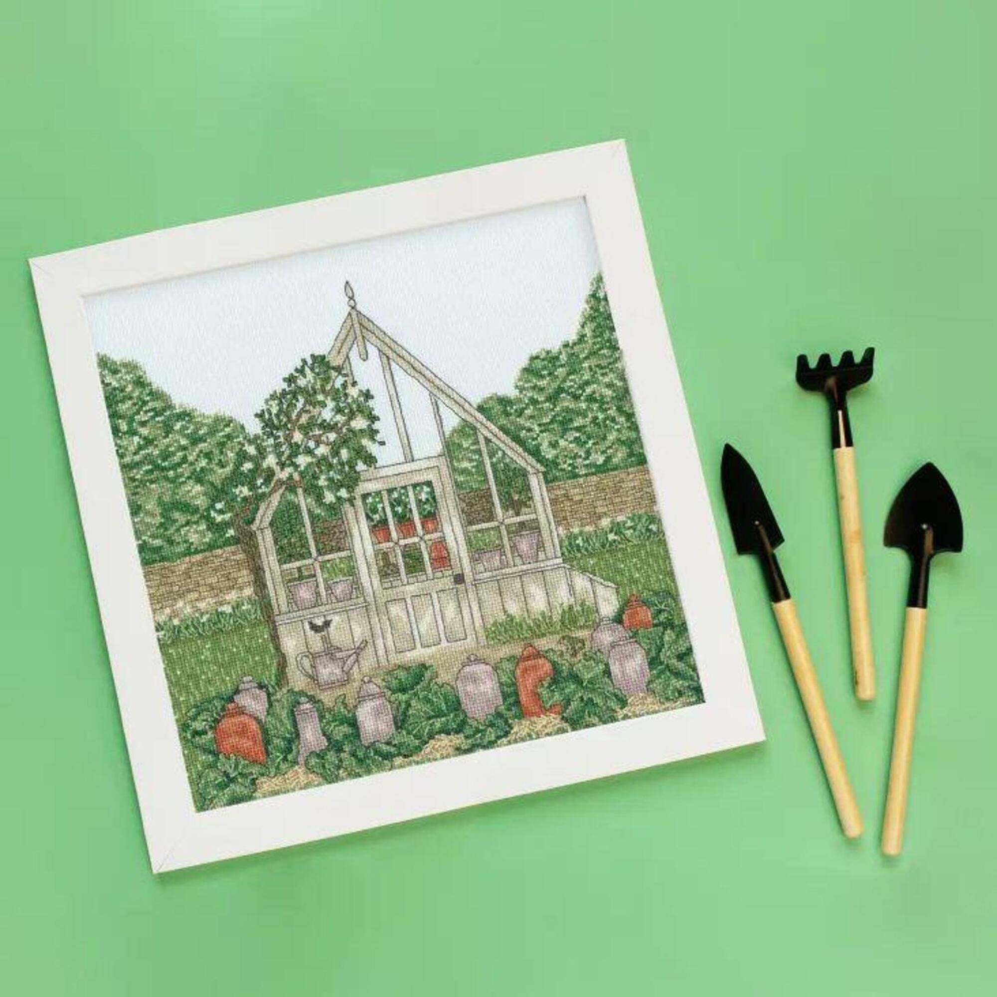 Bothy Threads Greenhouse Counted Cross Stitch Kit
